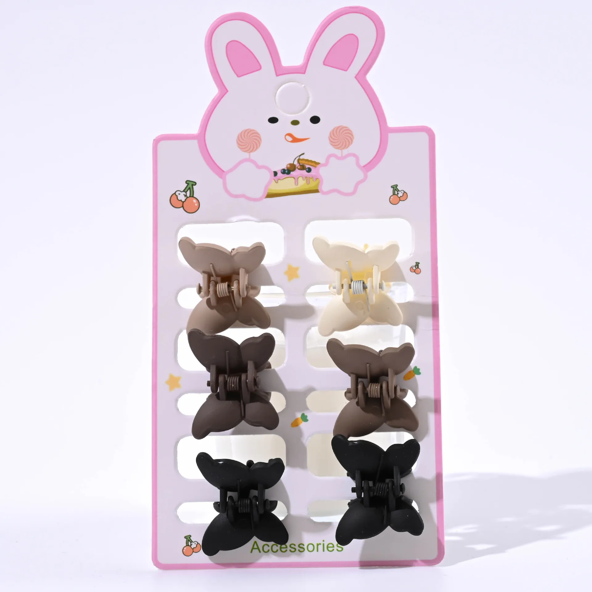 6Pcs/set Butterfly Hair Claw Clip Women's Small Solid Color Hair Claw Crab Clips Girls Korean Hair Accessories
6Pcs/set Butterfly Hair Claw Clip Women's Small Solid Color Hair Claw Crab Clips Girls Korean Hair Accessories