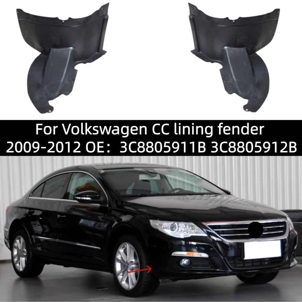 For Volkswagen CC lining fender 2009-2012 OE:3C8805911B 3C8805912B
For Volkswagen CC lining fender 2009-2012 OE:3C8805911B 3C8805912B