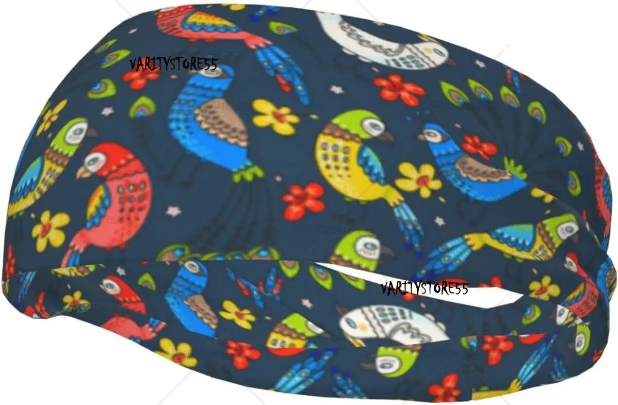 Headband for Women Mens Parrots and Peacocks Cycling Sweatband Fashion Sweatband for Volleyball
Headband for Women Mens Parrots and Peacocks Cycling Sweatband Fashion Sweatband for Volleyball