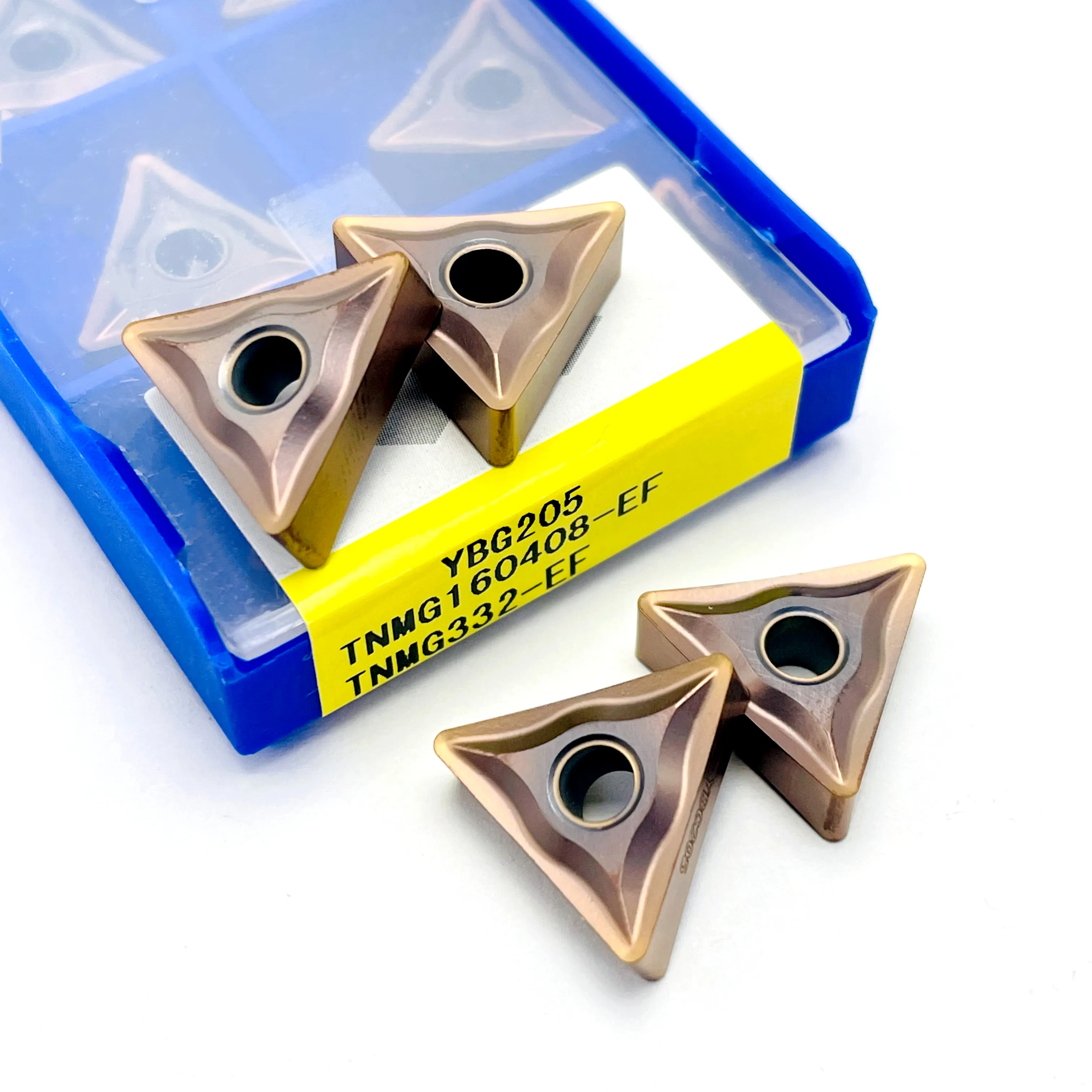 10PCS TNMG160404-EF YBG205 / TNMG160408-EF YBG205 CNC carbide insert stainless steel special insert
10PCS TNMG160404-EF YBG205 / TNMG160408-EF YBG205 CNC carbide insert stainless steel special insert
