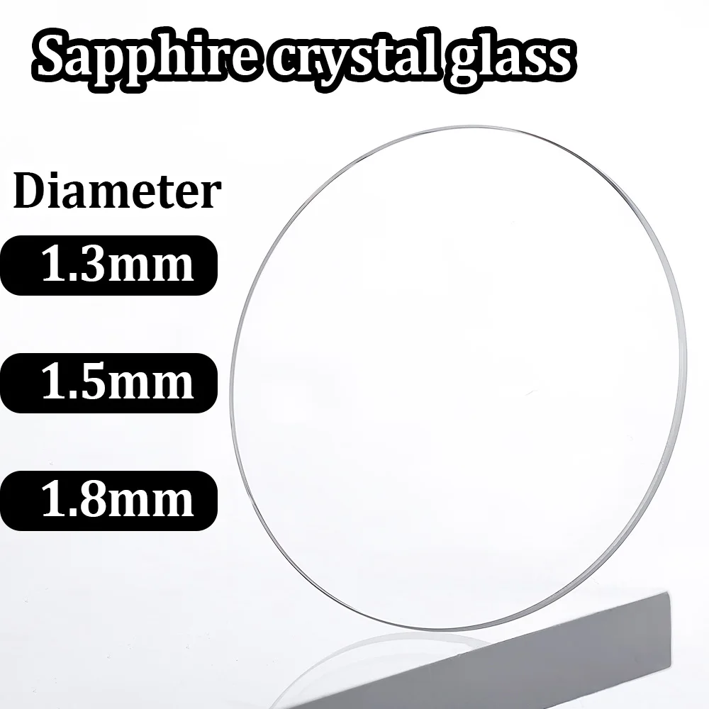 Dia 27mm-38mm Flat Transparency Sapphire Crystal 1.0/1.2/2.0mm Thick Round Watch Glass Lens Wrist Replacement Mirror Watchmaker
Dia 27mm-38mm Flat Transparency Sapphire Crystal 1.0/1.2/2.0mm Thick Round Watch Glass Lens Wrist Replacement Mirror Watchmaker