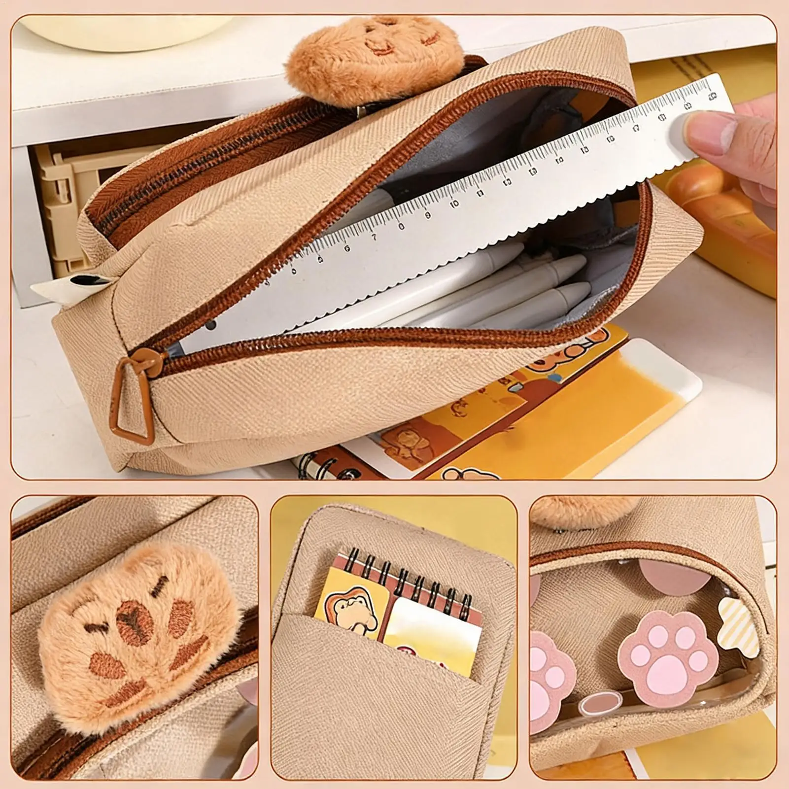 Pencil Pouch Animal Design Toiletry Storage Cosmetics Organizer Bag For Children Boys Girls Students Women Men Adults
Pencil Pouch Animal Design Toiletry Storage Cosmetics Organizer Bag For Children Boys Girls Students Women Men Adults