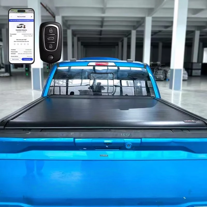 Electric Roll-up Retractable Tonneau Cover For F-150 F150 Ram 1500 Ram1500 Silverado Sierra Colorado Tacoma Tundra
Electric Roll-up Retractable Tonneau Cover For F-150 F150 Ram 1500 Ram1500 Silverado Sierra Colorado Tacoma Tundra