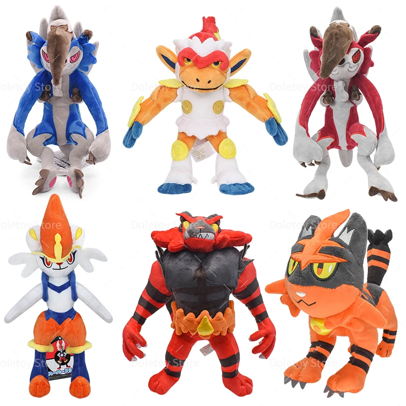 New Pokemon Infernape Pulsh Toys Lycanroc Litten Incineroar Blaziken Anime Stuffed Doll Raichu Cartoon Peluche Pillow Gift
New Pokemon Infernape Pulsh Toys Lycanroc Litten Incineroar Blaziken Anime Stuffed Doll Raichu Cartoon Peluche Pillow Gift