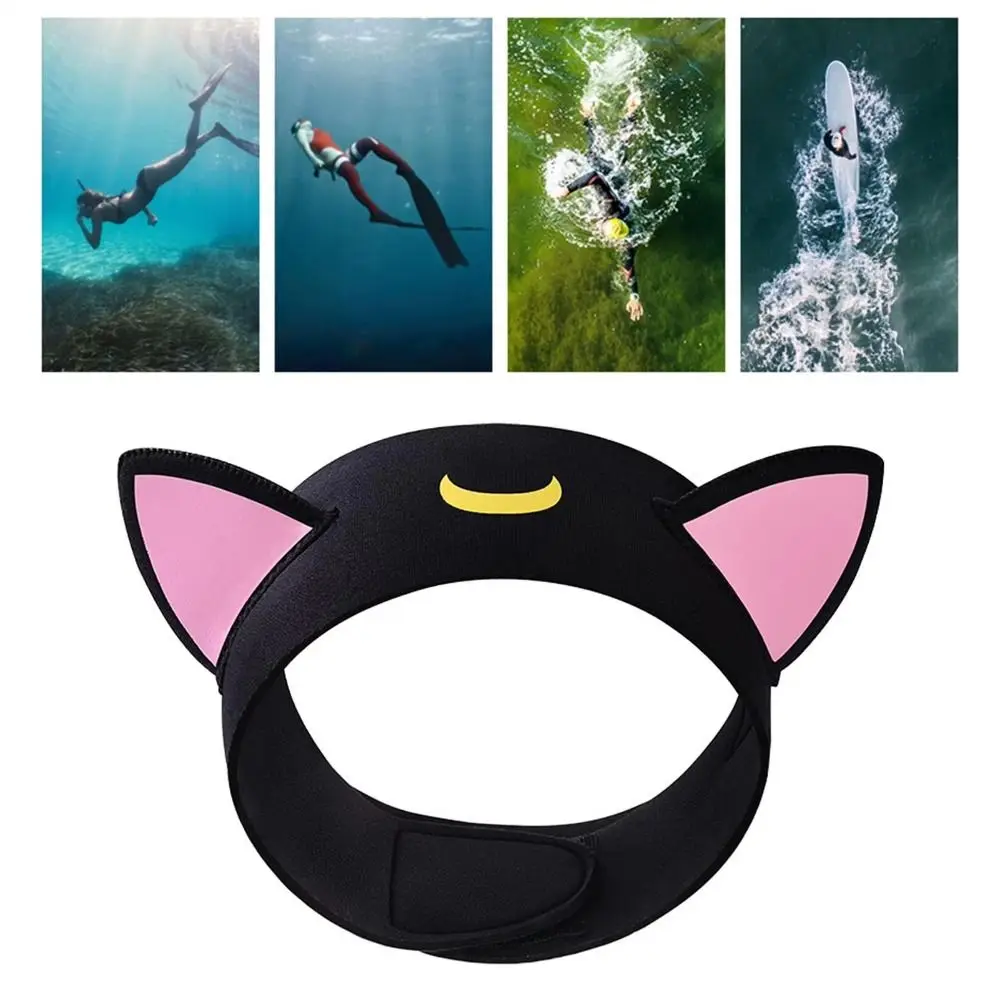 Neoprene Diving Headband Clear Vision Wetsuit Hood Outdoor Diving Hat Cute Professional Cat Ears Swimming Headband Water Sports
Neoprene Diving Headband Clear Vision Wetsuit Hood Outdoor Diving Hat Cute Professional Cat Ears Swimming Headband Water Sports