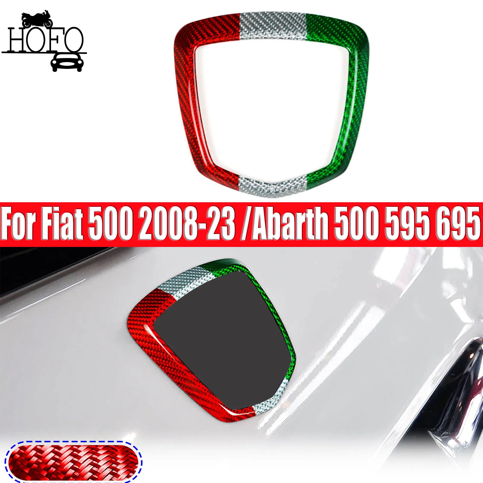Exterior Accessories Car Rear Trunk Logo Frame Sticker For Fiat 500 2008-23 /Abarth 500 595 695 2012-2023 Rear Logo Cover
Exterior Accessories Car Rear Trunk Logo Frame Sticker For Fiat 500 2008-23 /Abarth 500 595 695 2012-2023 Rear Logo Cover