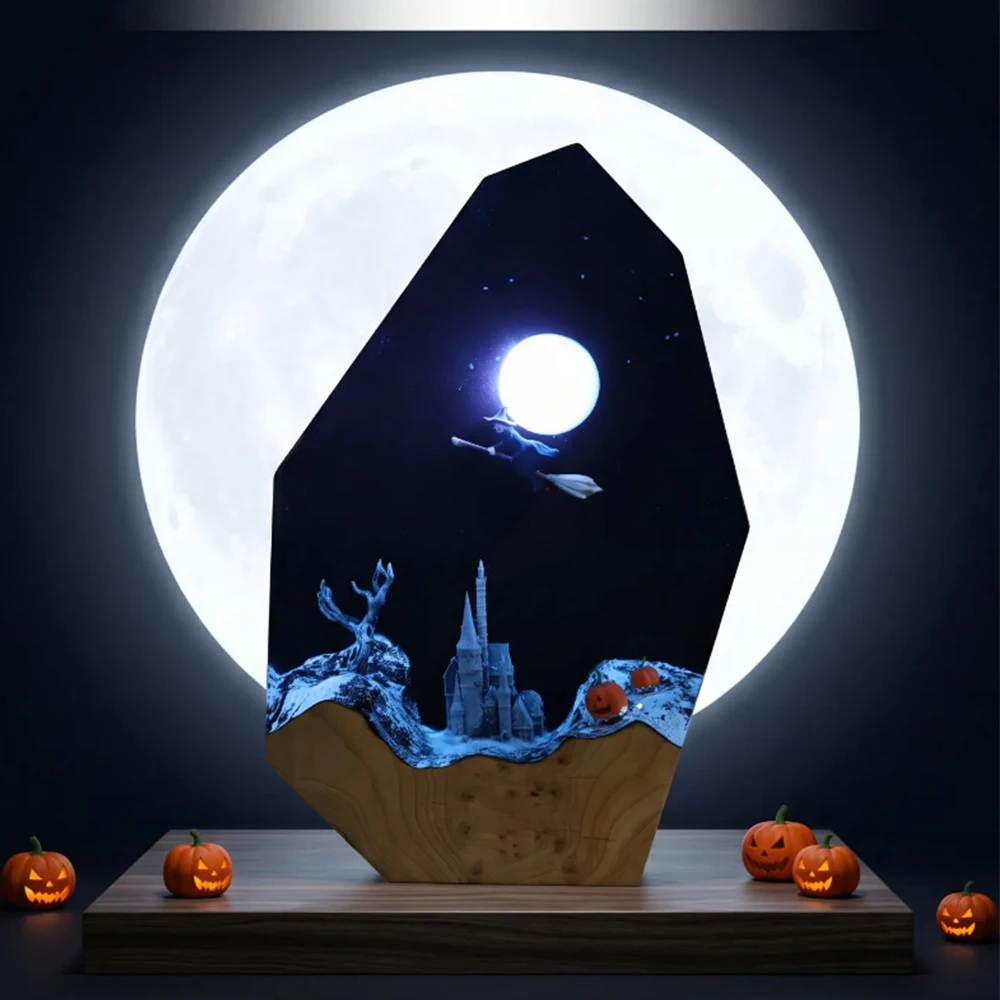 Table Resin Lamp Magic World Sence Colors Night Light Customized Witch Anime Figure Creative Art Desktop Home Decor USB Charge
Table Resin Lamp Magic World Sence Colors Night Light Customized Witch Anime Figure Creative Art Desktop Home Decor USB Charge