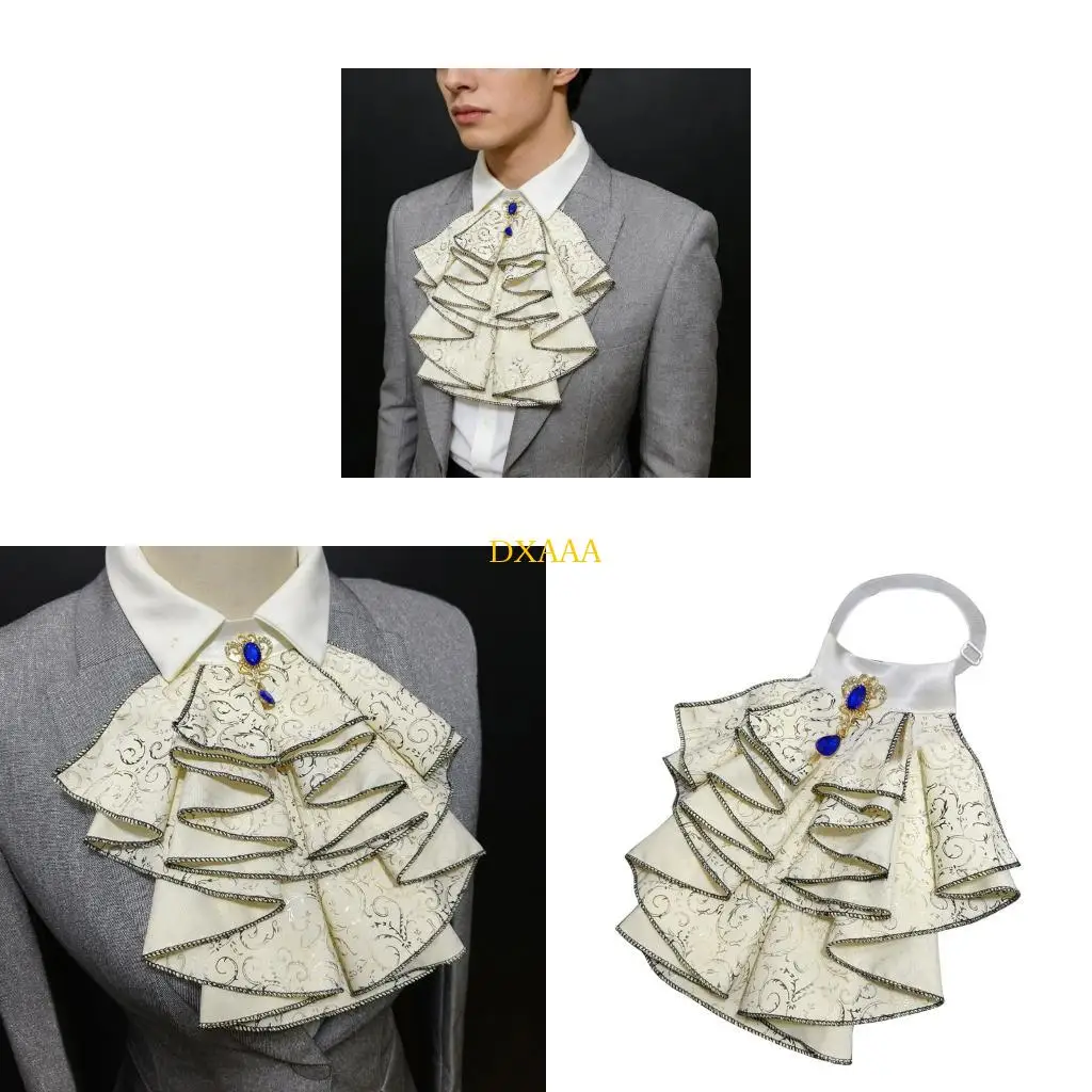 DXAA Ruffled Faux Collar Detachable Collar Neck Accessory for Various Neck Sizes and Occasion Dressingup Women Neckpiece
DXAA Ruffled Faux Collar Detachable Collar Neck Accessory for Various Neck Sizes and Occasion Dressingup Women Neckpiece