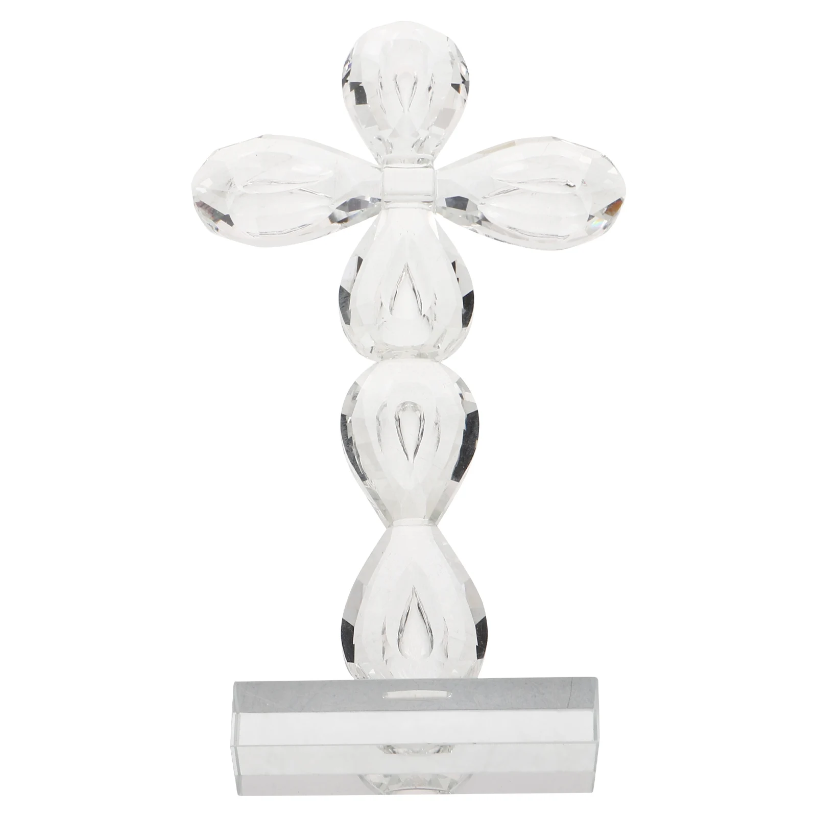 Table Adorn Craft Decoration Religious Craft Desktop Ornament Crystal Standing Decorative Statue Household Adornment Clear
Table Adorn Craft Decoration Religious Craft Desktop Ornament Crystal Standing Decorative Statue Household Adornment Clear