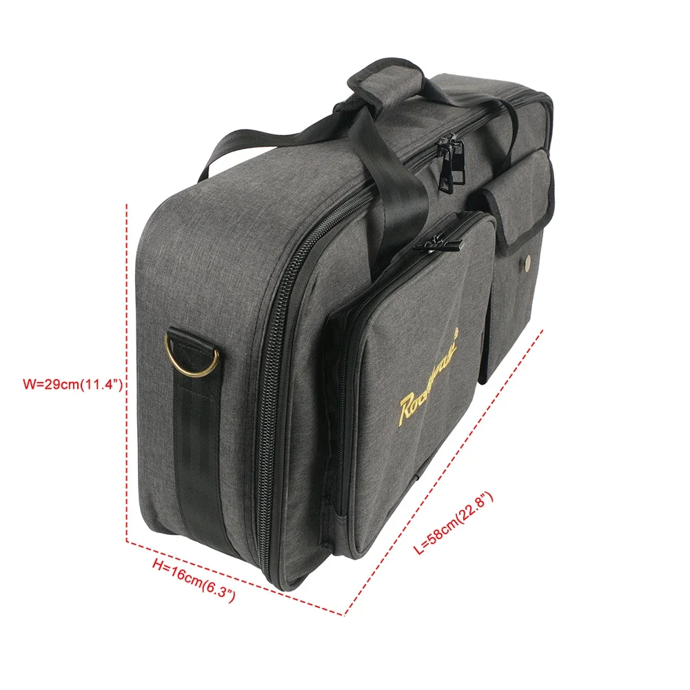 For Guitar Players Compact Pedal Bag Guitar Pedalboard Bag Music Transport 36*23*14cm High Toughness Oxford Cloth
For Guitar Players Compact Pedal Bag Guitar Pedalboard Bag Music Transport 36*23*14cm High Toughness Oxford Cloth