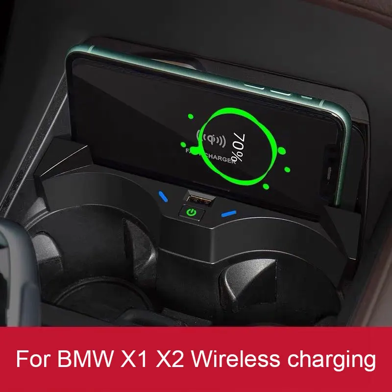 15W wireless charging For BMW X1 F48 F49 X2 F39 2016-2021phone charger mobile holder fast charge interior accessories
15W wireless charging For BMW X1 F48 F49 X2 F39 2016-2021phone charger mobile holder fast charge interior accessories