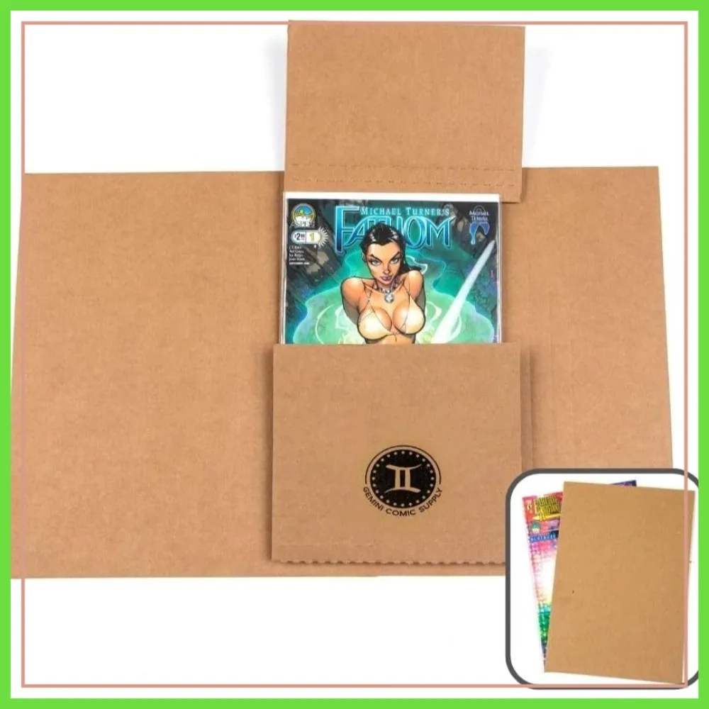 50 Comic Book Mailers with Filler Pads | Crush Proof, Stay Flat, Do Not Bend
50 Comic Book Mailers with Filler Pads | Crush Proof, Stay Flat, Do Not Bend
