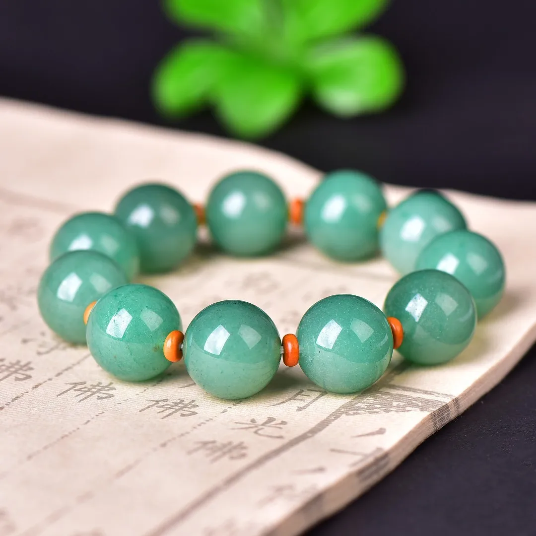 18mm Natural Green Jade Bracelets Men Women Fine Jewelry Genuine Myanmar Jadeite Grade A Burma Jade Bracelet Big Beads Bangles
18mm Natural Green Jade Bracelets Men Women Fine Jewelry Genuine Myanmar Jadeite Grade A Burma Jade Bracelet Big Beads Bangles