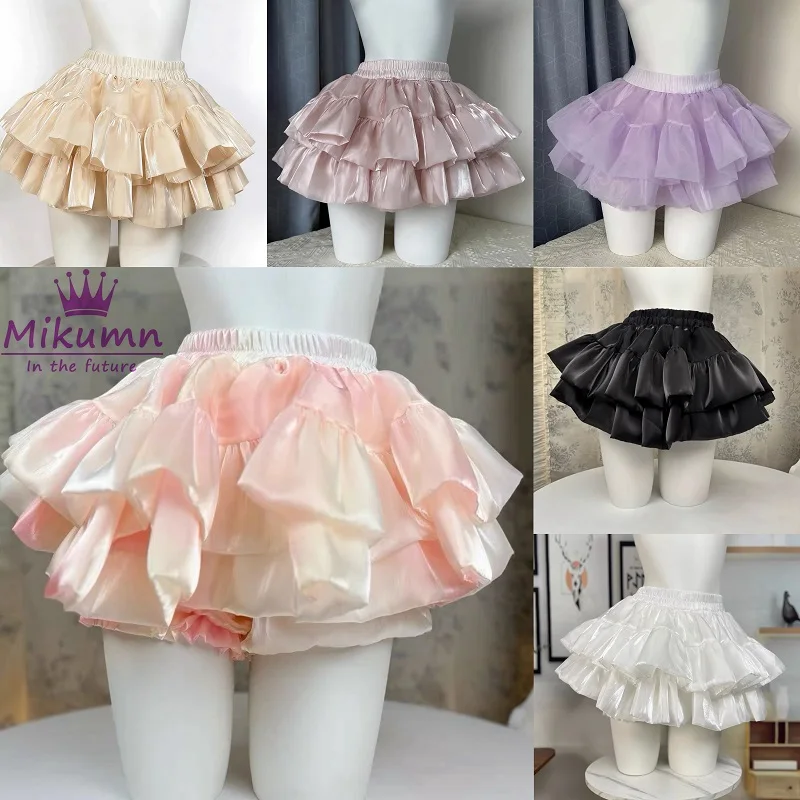 Mikumn Japanese Sweet Lolita Skirt Women Elastic Waist Ruffles Cake Mini Skirts Harajuku Y2k Pretty Princess Skirt Faldas Mujer
Mikumn Japanese Sweet Lolita Skirt Women Elastic Waist Ruffles Cake Mini Skirts Harajuku Y2k Pretty Princess Skirt Faldas Mujer