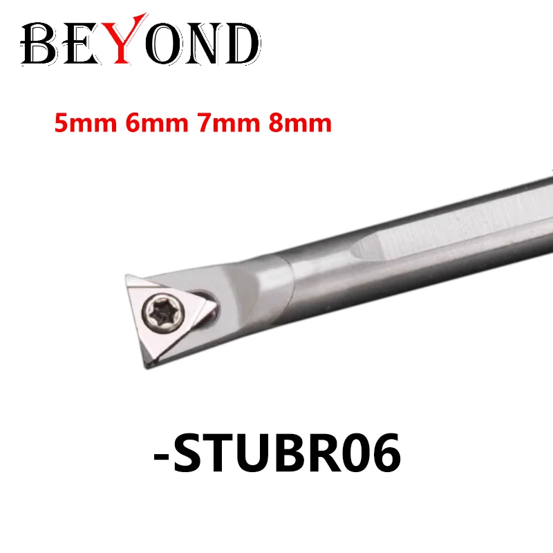 BEYOND STUBR C05K-STUBR06 C06K-STUBR06 C07K-STUBR06 C08K-STUBR06 CNC Cutter Shank Carbide Inserts Tool Bar 5mm 6mm 7mm 8mm
BEYOND STUBR C05K-STUBR06 C06K-STUBR06 C07K-STUBR06 C08K-STUBR06 CNC Cutter Shank Carbide Inserts Tool Bar 5mm 6mm 7mm 8mm