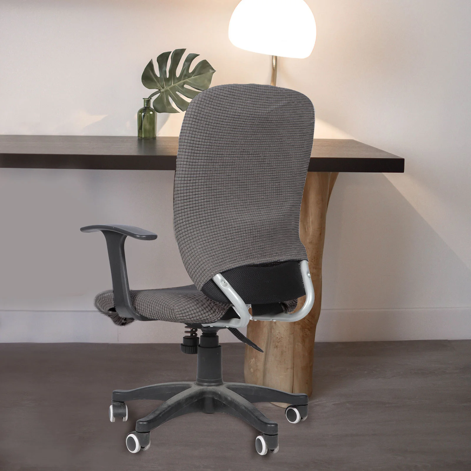 1Set Elastic Chair Cover Protective Stretch Slipcover Easy Install for Office Dining Room Computer Chair 
1Set Elastic Chair Cover Protective Stretch Slipcover Easy Install for Office Dining Room Computer Chair