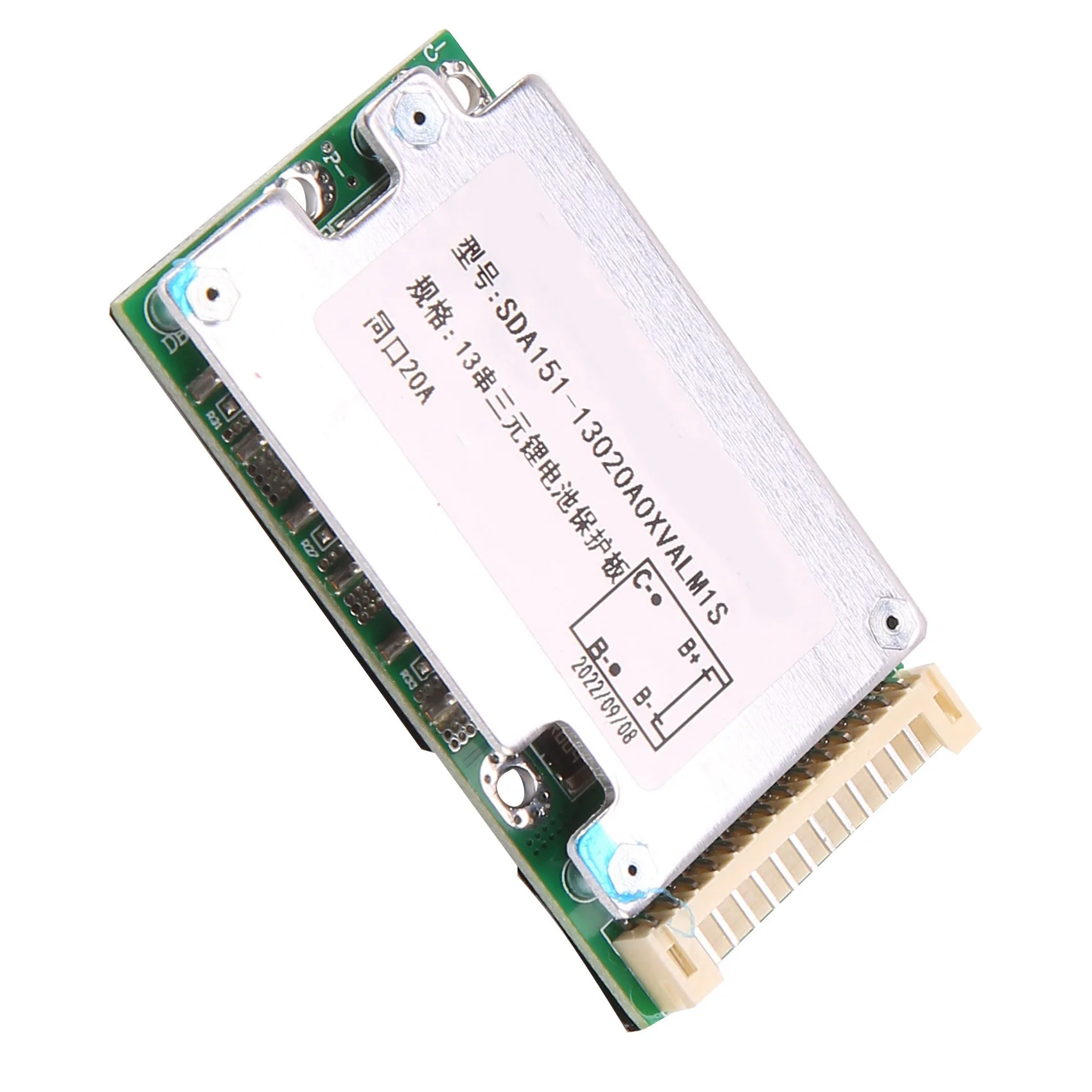 Плата защиты литий-ионной батареи SDA151 13S 48V 20A, аккумулятор для электрического велосипеда, плата BMS, баланс батареи для электровелосипеда, хит продаж
Плата защиты литий-ионной батареи SDA151 13S 48V 20A, аккумулятор для электрического велосипеда, плата BMS, баланс батареи для электровелосипеда, хит продаж