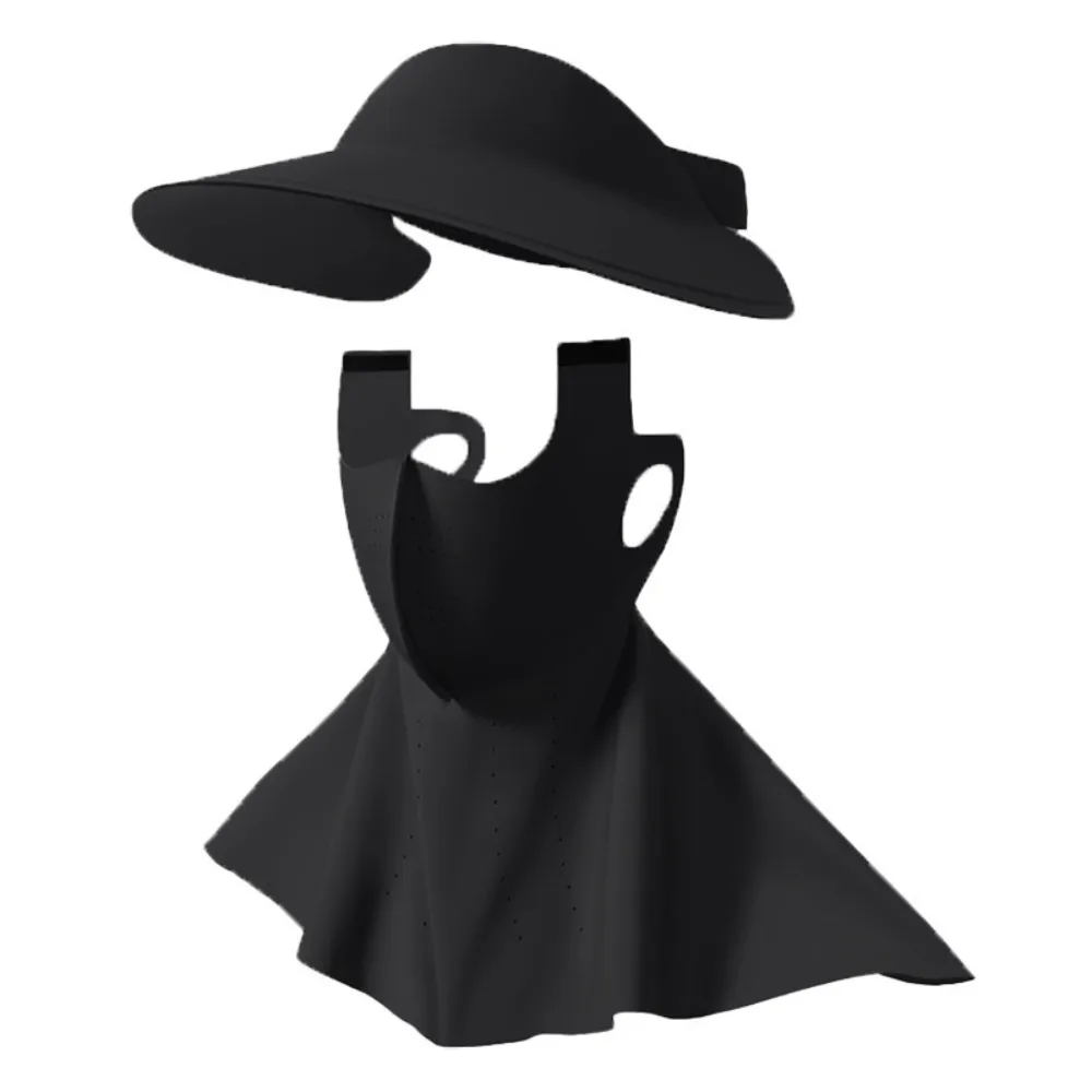 UV Protection Sunscreen Face Cover Solid Color Visor Hat Ice Silk Mask Dustproof Face Protection UV Protection Veil Fishing
UV Protection Sunscreen Face Cover Solid Color Visor Hat Ice Silk Mask Dustproof Face Protection UV Protection Veil Fishing