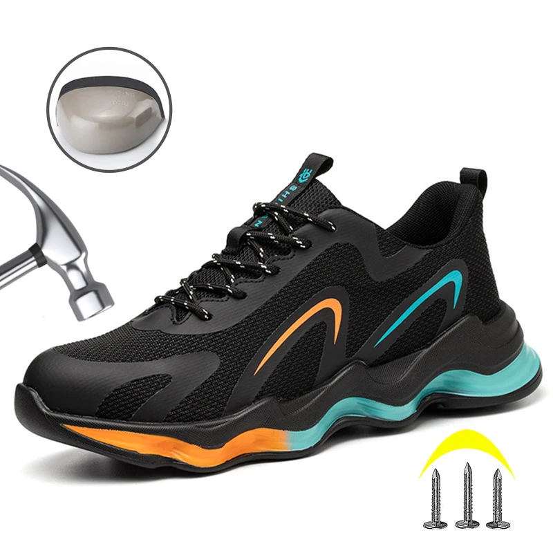 Breathable Work Safety Shoes Men Indestructible Steel Toe Cap Work Boots Casual Sneakers Lightweight Safety Shoes Footwear Male
Breathable Work Safety Shoes Men Indestructible Steel Toe Cap Work Boots Casual Sneakers Lightweight Safety Shoes Footwear Male