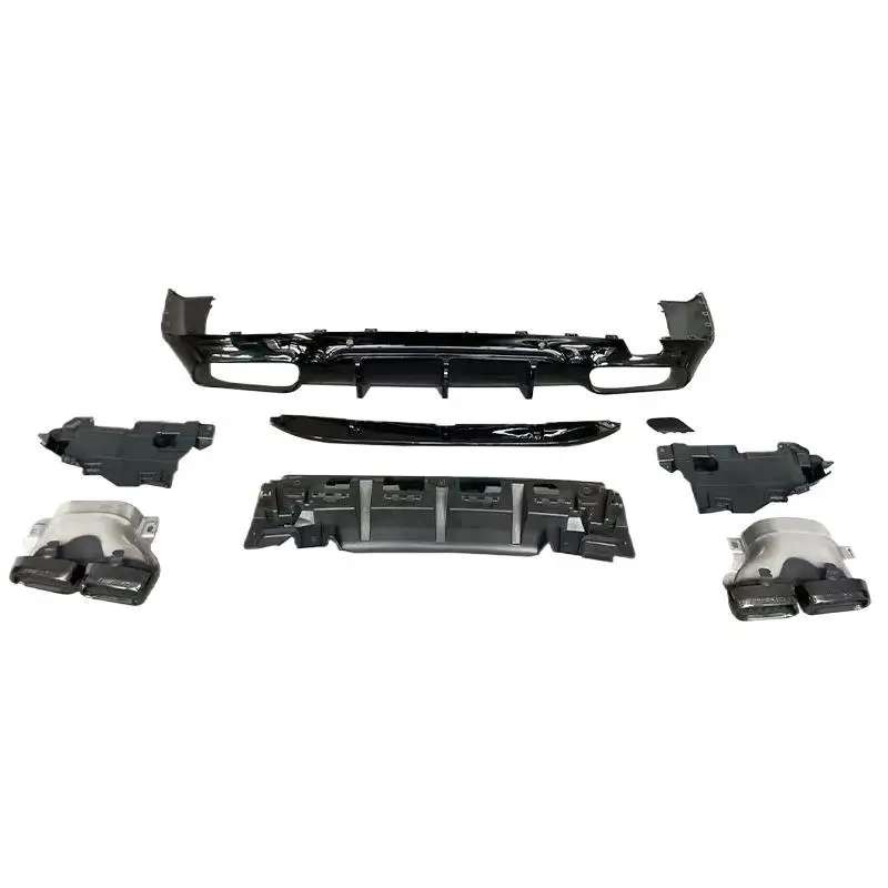 Suitable for Mercedes-Benz CLS Rear Lip C257 Modified CLS63AMG Bright Black Rear Lip Four Tail Throat Surround Kit
Suitable for Mercedes-Benz CLS Rear Lip C257 Modified CLS63AMG Bright Black Rear Lip Four Tail Throat Surround Kit