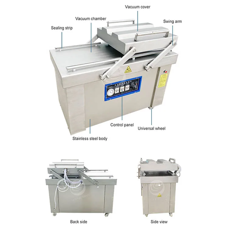 High Speed Chicken Vacuum Packer Full Automatic Food Frozen Quail Meat Vacuum Package Machine
High Speed Chicken Vacuum Packer Full Automatic Food Frozen Quail Meat Vacuum Package Machine