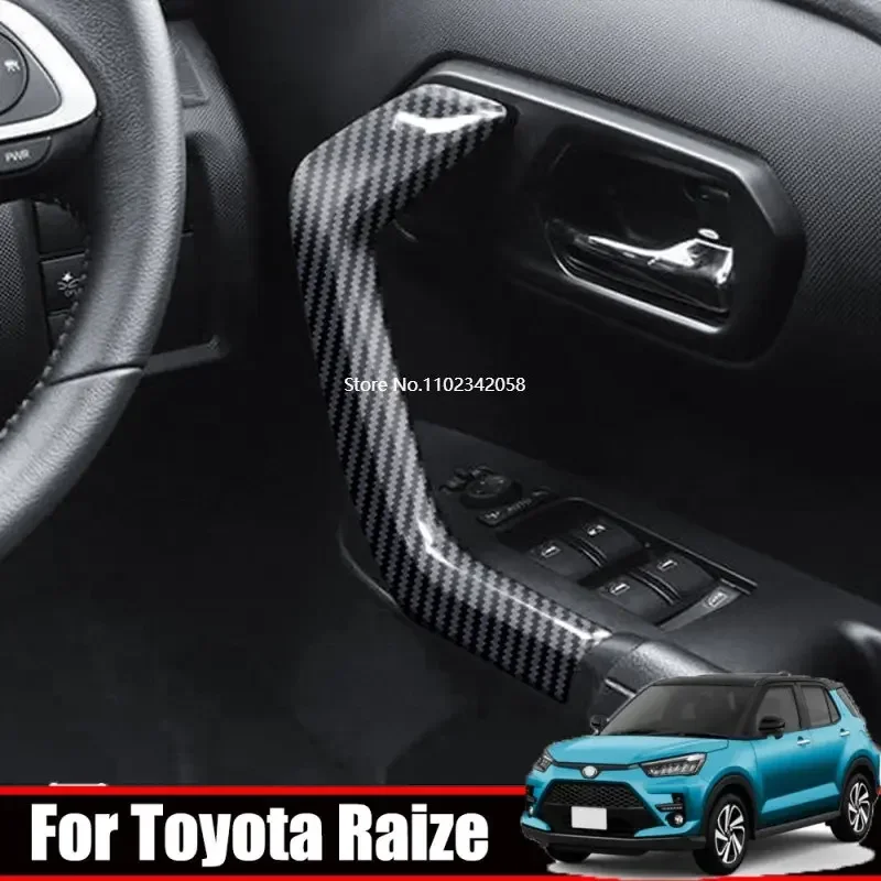 Для Toyota RAIZE/Daihatsu Rocky 2021 2022, черный ABS, внутренняя передняя дверная ручка автомобиля, внутренняя дверная ручка, декоративная рамка
Для Toyota RAIZE/Daihatsu Rocky 2021 2022, черный ABS, внутренняя передняя дверная ручка автомобиля, внутренняя дверная ручка, декоративная рамка