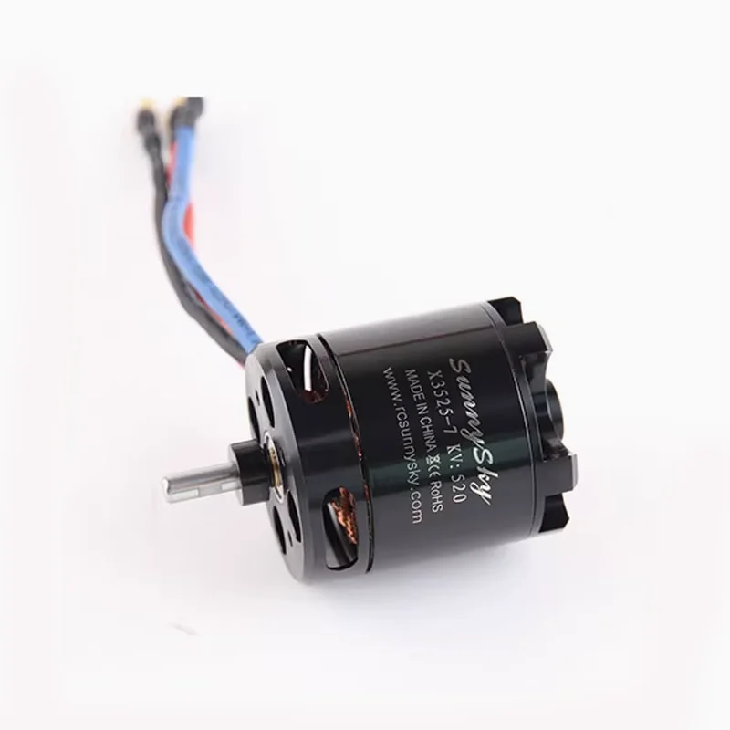 Sunnysky X-series X3525 KV520 720KV external brushless motor
Sunnysky X-series X3525 KV520 720KV external brushless motor