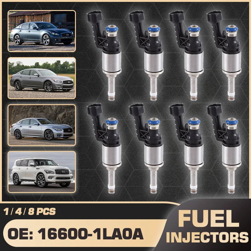 For Infiniti M56 2011-2013 Infiniti Q70 Infiniti Q70L 2015-2019 Infiniti QX56 2011-2013 Infiniti QX80 2014-2015 Fuel Injectors
For Infiniti M56 2011-2013 Infiniti Q70 Infiniti Q70L 2015-2019 Infiniti QX56 2011-2013 Infiniti QX80 2014-2015 Fuel Injectors
