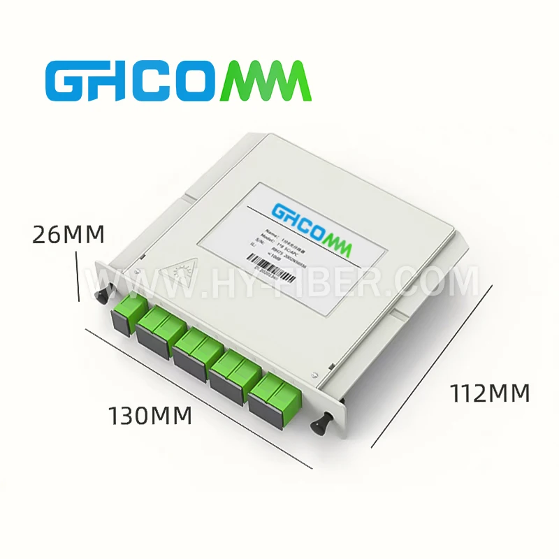 FTTX 1x8 G657A1 PLC Cassette Splitter SC/APC, Fiber Optical Splitter Module for FTTH CATV Network, Low Insertion Loss
FTTX 1x8 G657A1 PLC Cassette Splitter SC/APC, Fiber Optical Splitter Module for FTTH CATV Network, Low Insertion Loss
