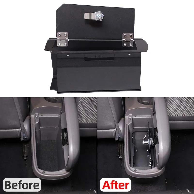 1Pcs Aluminum alloy Black For Toyota Celica 1999-2005 Car Armrest Storage Privacy Password Lock Security Safe Box Accessories
1Pcs Aluminum alloy Black For Toyota Celica 1999-2005 Car Armrest Storage Privacy Password Lock Security Safe Box Accessories