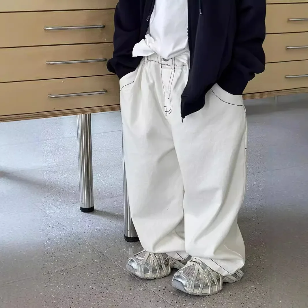 Fashion 2025 New Autumn Girls Casual Boys Solid Color Fashionable Simple Straight Leg Pants Children Clothes Kids Casual Pants
Fashion 2025 New Autumn Girls Casual Boys Solid Color Fashionable Simple Straight Leg Pants Children Clothes Kids Casual Pants
