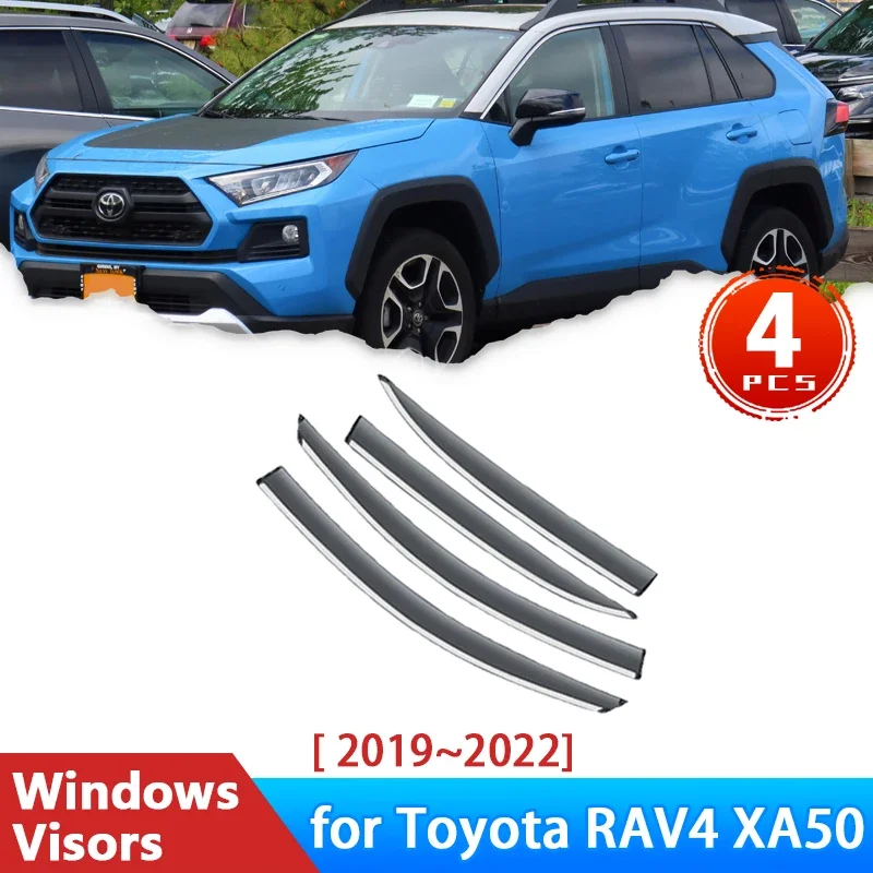 Deflectors for Toyota Rav 4 2022 Accessories Suzuki Across RAV4 XA50 2019 2020 2021 Car Side Windows Visors Rain Eyebrow Guards
Deflectors for Toyota Rav 4 2022 Accessories Suzuki Across RAV4 XA50 2019 2020 2021 Car Side Windows Visors Rain Eyebrow Guards