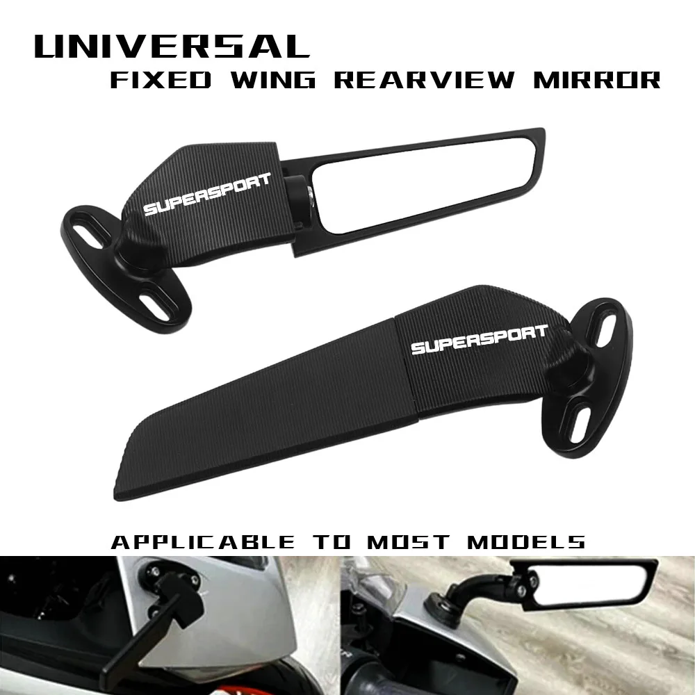 For Ducati Supersport 935 950 950S 2017-2022 Motorcycle Mirror Modified Wind Wing Adjustable Rotating Rearview Mirror
For Ducati Supersport 935 950 950S 2017-2022 Motorcycle Mirror Modified Wind Wing Adjustable Rotating Rearview Mirror