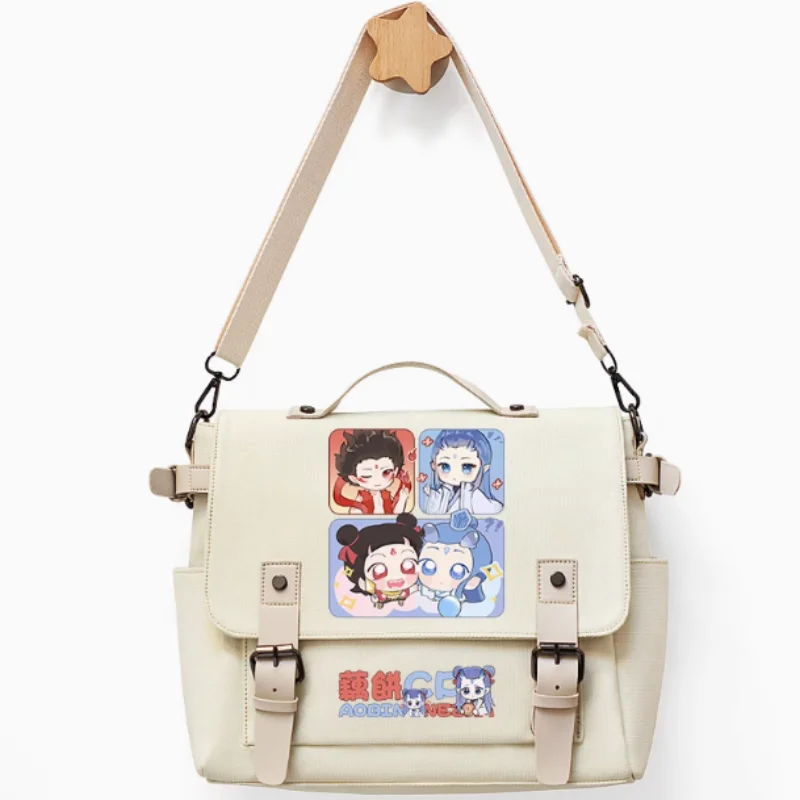 Chinese Anime Nezha Ao Bing Bag Unsix Fashion Casual Teenagers Crossbody Student Messenger Handbag B2142
Chinese Anime Nezha Ao Bing Bag Unsix Fashion Casual Teenagers Crossbody Student Messenger Handbag B2142