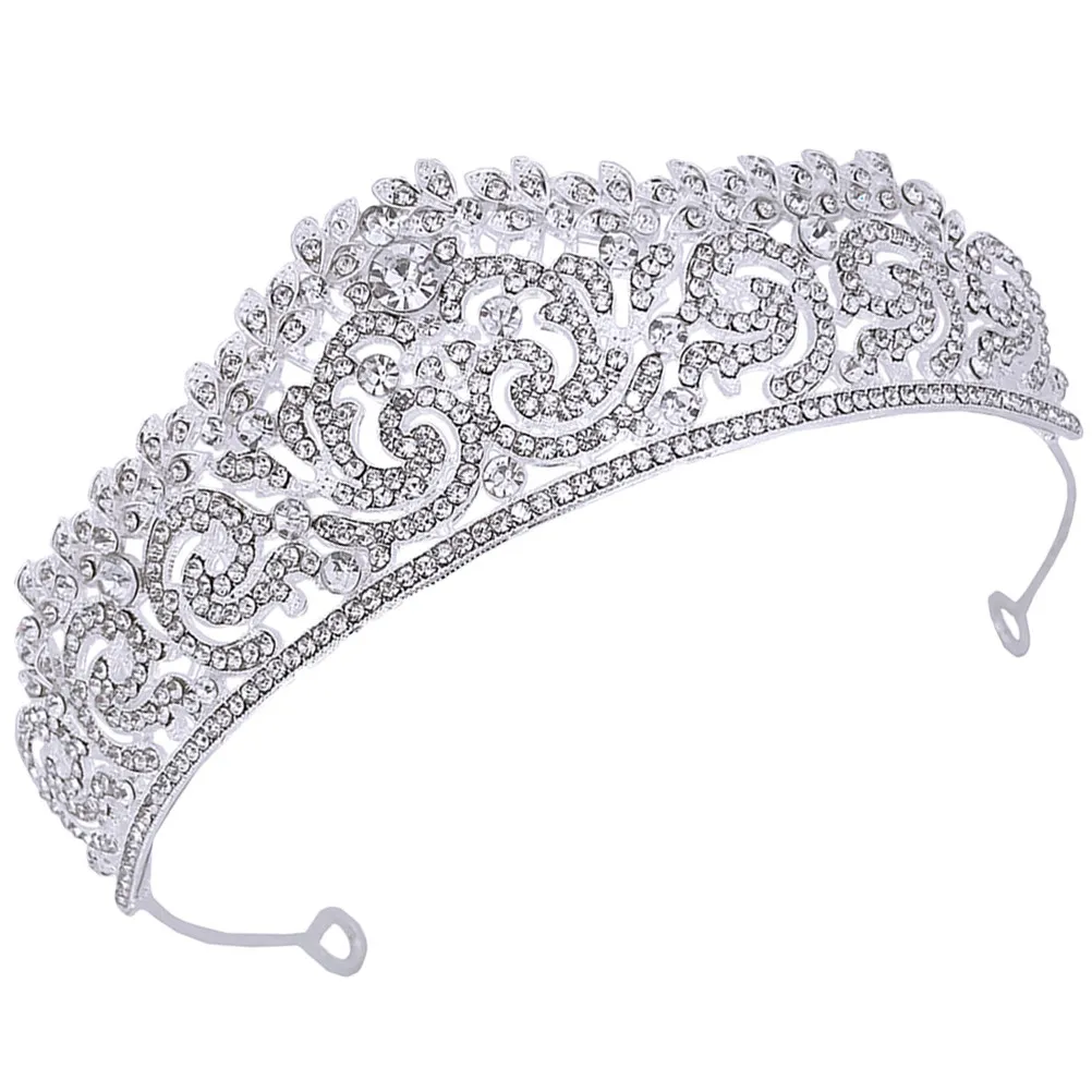 Elegant Wedding Bride Tiara Shiny Rhinestone Headdress Comfortable Fit for Long Wear Bridal Hair Ornament Tiara
Elegant Wedding Bride Tiara Shiny Rhinestone Headdress Comfortable Fit for Long Wear Bridal Hair Ornament Tiara