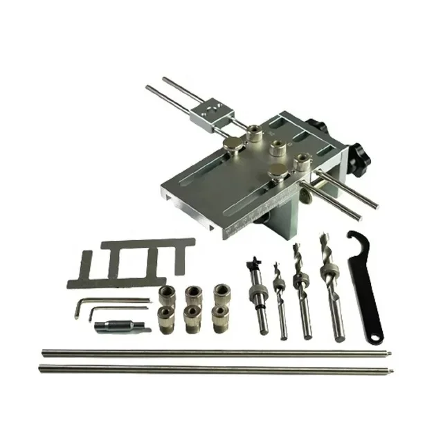 High Precision wood Dowelling Jig dowel Jig Drill Guide kit Woodworking Tools JB05 kit with 5mm drill sleeve
High Precision wood Dowelling Jig dowel Jig Drill Guide kit Woodworking Tools JB05 kit with 5mm drill sleeve