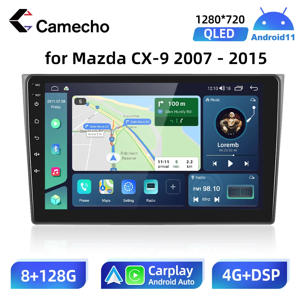 Camecho Car Radio 2 din Android Stereo for Mazda CX-9 2007 - 2015 Automotive Multimedia Intelligent System Car Navigator Spotify
Camecho Car Radio 2 din Android Stereo for Mazda CX-9 2007 - 2015 Automotive Multimedia Intelligent System Car Navigator Spotify