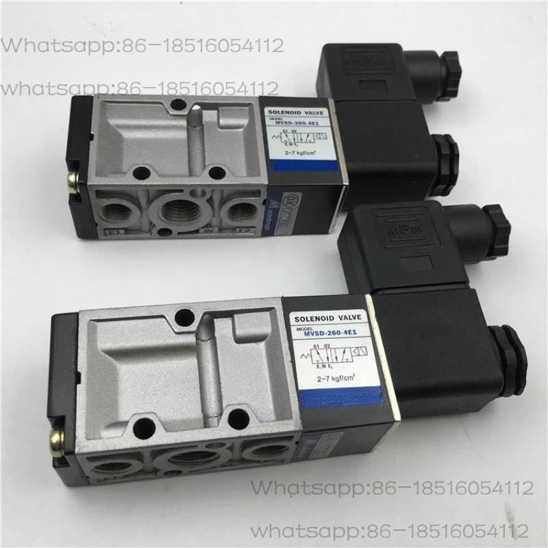 Solenoid valve MVSD-260-4E1 220V new without outer packaging
Solenoid valve MVSD-260-4E1 220V new without outer packaging