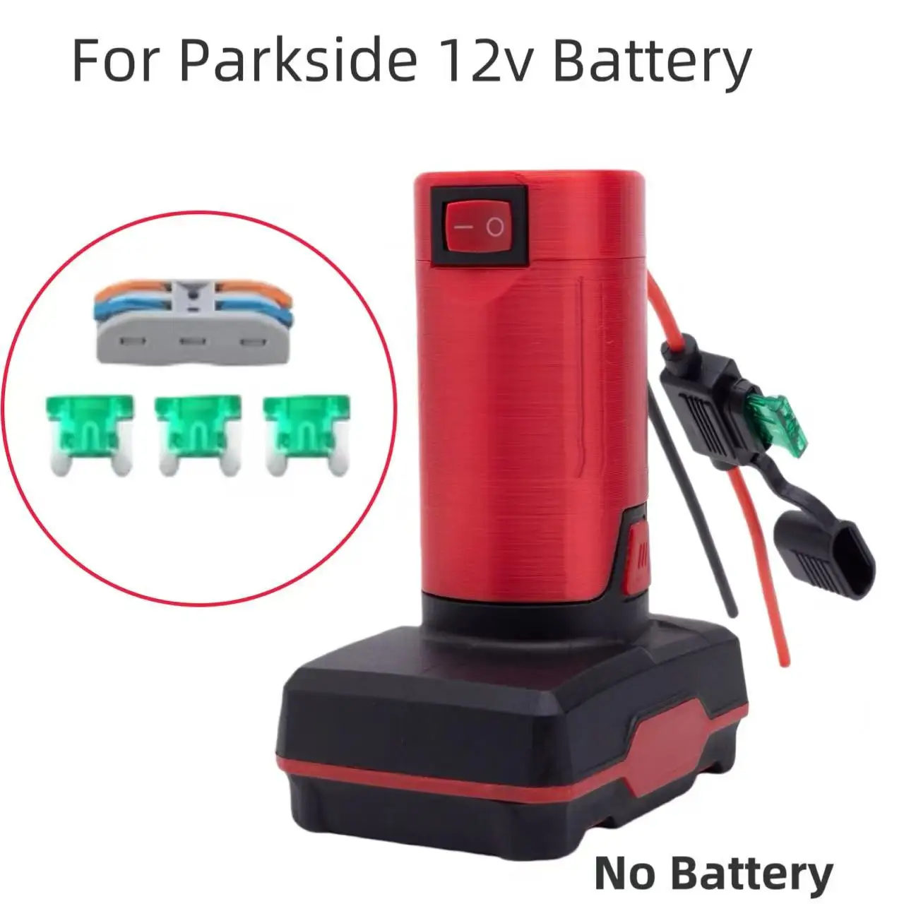 Battery DIY 14AWG Connector Adapter for Lidl Parkside X20V Team To for Parkside 12V Power Tool (Without Battery& Tool )
Battery DIY 14AWG Connector Adapter for Lidl Parkside X20V Team To for Parkside 12V Power Tool (Without Battery& Tool )