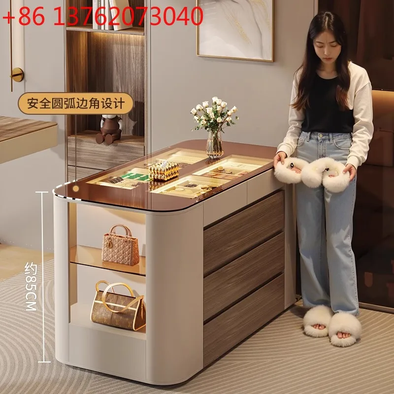 Итальянский светлый роскошный шкаф для ювелирных изделий, гардеробная, бытовой напольный шкаф для хранения ювелирных изделий
Итальянский светлый роскошный шкаф для ювелирных изделий, гардеробная, бытовой напольный шкаф для хранения ювелирных изделий