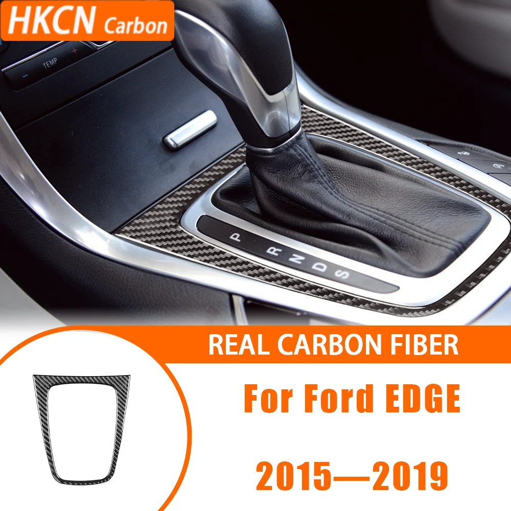 For Ford EDGE 2015—2019 Carbon Fiber Car Accessories Central Console Gears Shifter Outer Frame Panel Cover Trim Modified Sticker
For Ford EDGE 2015—2019 Carbon Fiber Car Accessories Central Console Gears Shifter Outer Frame Panel Cover Trim Modified Sticker