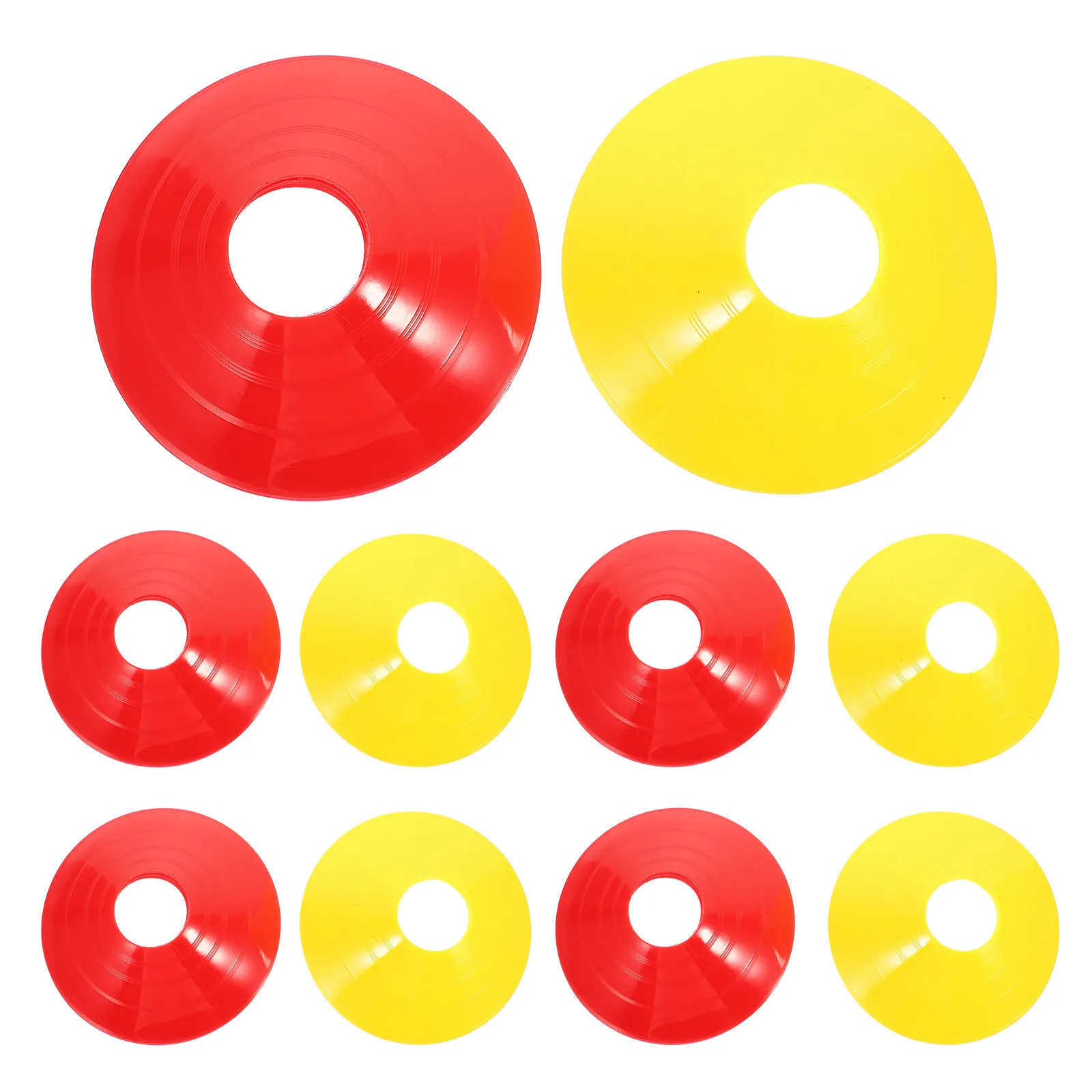 12Pcs Football Training Markers Pe Sign Discs Soccer Training Accessories Sports Exercising Equipment for Football Soccer
12Pcs Football Training Markers Pe Sign Discs Soccer Training Accessories Sports Exercising Equipment for Football Soccer