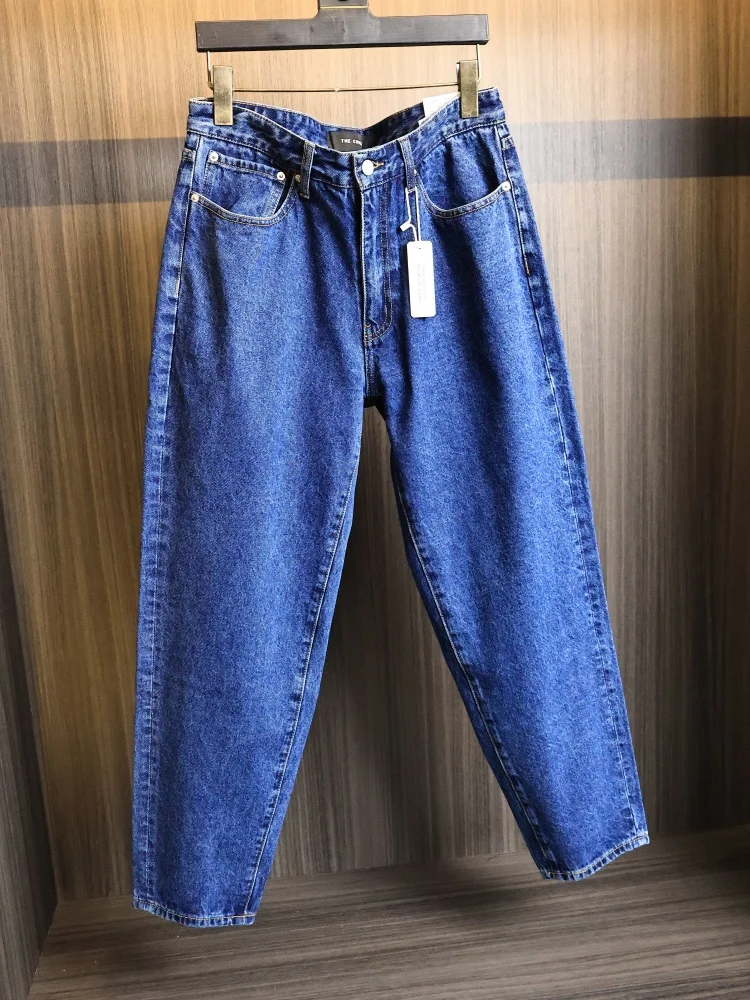 Indigo Blue Men's Loose Straight Leg Jeans Fashion Urban Style Casual Wear Comfortable Breathable Spring Season Cotton Fabric
Indigo Blue Men's Loose Straight Leg Jeans Fashion Urban Style Casual Wear Comfortable Breathable Spring Season Cotton Fabric