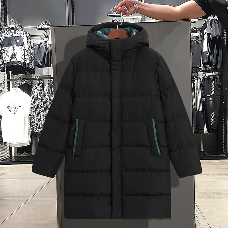 Winter Man Down Jacket New Cold-proof Windproof Contrast Color Male Coat Mid Length Long Sleeve Zipper Casual Men Outerwear
Winter Man Down Jacket New Cold-proof Windproof Contrast Color Male Coat Mid Length Long Sleeve Zipper Casual Men Outerwear