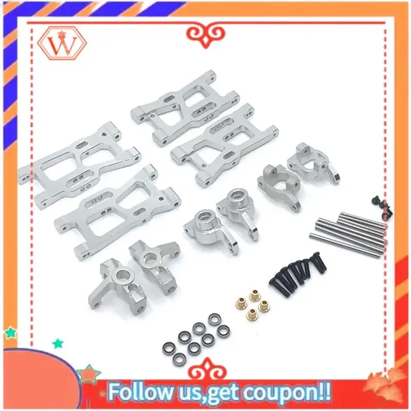 Durable 2X Metal Steering Cup Swing Arm Upgrade Parts Kit For Wltoys 144001 1/14 124018 124019 1/12 RC Car Accessories,Silver
Durable 2X Metal Steering Cup Swing Arm Upgrade Parts Kit For Wltoys 144001 1/14 124018 124019 1/12 RC Car Accessories,Silver