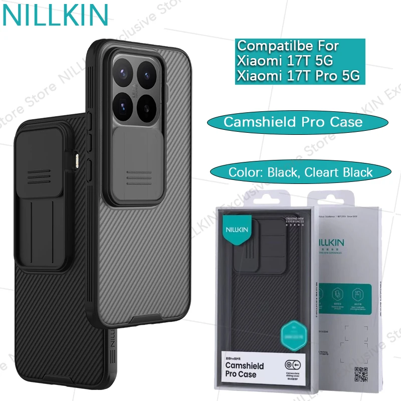 Nillkin For Xiaomi 17T Pro Case/Mi 17T 5G 17TPRO CamShield Pro Case Anti fall airbag phone case sliding window protection cover
Nillkin For Xiaomi 17T Pro Case/Mi 17T 5G 17TPRO CamShield Pro Case Anti fall airbag phone case sliding window protection cover