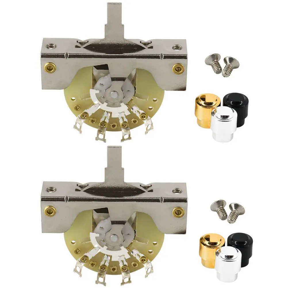 Switch Cap Electric Plastic Metal Pickup Selector Toggle 3 Caps Durable Reliable Long Lasting Different Sound Effects
Switch Cap Electric Plastic Metal Pickup Selector Toggle 3 Caps Durable Reliable Long Lasting Different Sound Effects