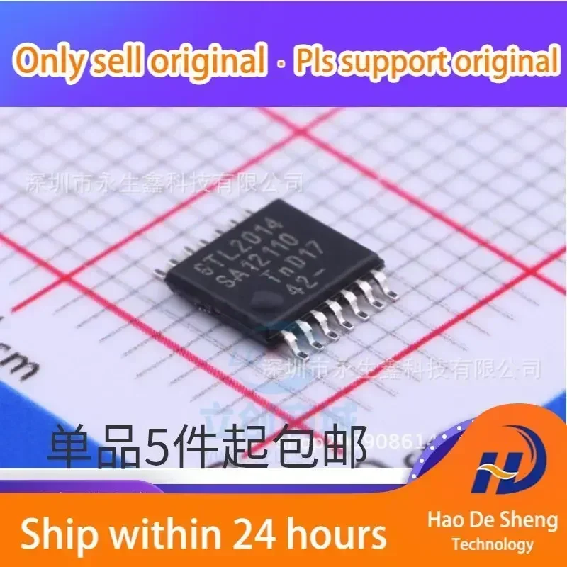 10 шт./лот GTL2014PW TSSOP14 GTL2014 Logo 2014 Новый оригинальный товар в наличии
10 шт./лот GTL2014PW TSSOP14 GTL2014 Logo 2014 Новый оригинальный товар в наличии