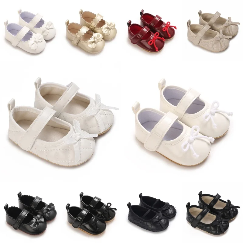 New Baby Girls Princess Shoes Soft PU Leather Bow First Walkers for Infants 0-18 Months
New Baby Girls Princess Shoes Soft PU Leather Bow First Walkers for Infants 0-18 Months