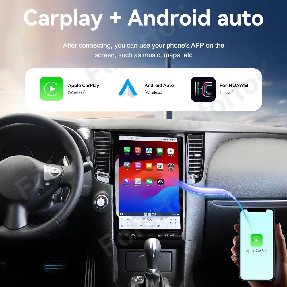 14.5" Android 15 Car Radio Wireless CarPlay Touch Screen For Infiniti FX35 2007-2013 HD IPS Display GPS Navi Multimedia Stereo
14.5" Android 15 Car Radio Wireless CarPlay Touch Screen For Infiniti FX35 2007-2013 HD IPS Display GPS Navi Multimedia Stereo